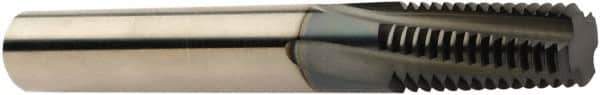 Sandvik Coromant - MF28x2 Metric, 0.9843" Cutting Diam, 6 Flute, Solid Carbide Helical Flute Thread Mill - Internal Thread, 46mm LOC, 121mm OAL, 63/64" Shank Diam - Apex Tool & Supply