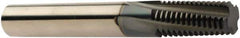 Sandvik Coromant - M6x0.5 Metric, 0.189" Cutting Diam, 3 Flute, Solid Carbide Helical Flute Thread Mill - Internal Thread, 10mm LOC, 57mm OAL, 6mm Shank Diam - Apex Tool & Supply