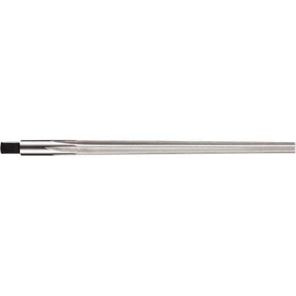 DORMER - 9/64" Diam, 3.63mm Diam Straight Shank, 48mm Flute, Taper Pin Reamer - Apex Tool & Supply