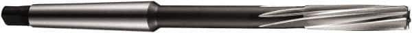 DORMER - 6mm Cobalt 6 Flute Chucking Reamer - Spiral Flute, 1MT Morse Taper Shank, 26mm Flute Length, 138mm OAL - Apex Tool & Supply
