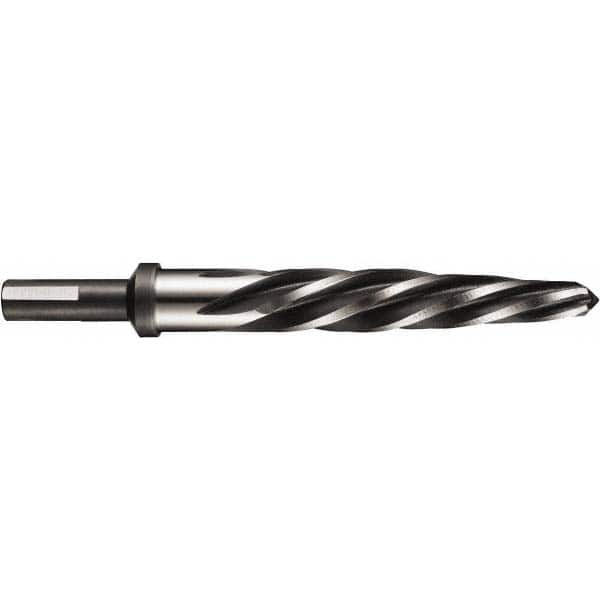 DORMER - 13/16" Reamer Diam, 1/2" Diam Straight Shank, 4-9/16" Flute, Car Reamer - Apex Tool & Supply