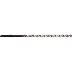 DORMER - 21mm, 2MT 130° Point High Speed Steel Taper Shank Drill Bit - Apex Tool & Supply