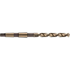 DORMER - 10.8mm, 1MT 118° Point Cobalt Taper Shank Drill Bit - Apex Tool & Supply
