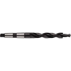 DORMER - 26mm Body, 17.5mm Step Diam, Morse Taper Shank, High Speed Steel Subland Step Drill Bit - Apex Tool & Supply