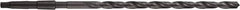DORMER - 3/8", 1MT 118° Point High Speed Steel Taper Shank Drill Bit - Oxide Finish, 185mm Flute Length, 285mm OAL, Spiral Flute, Series A345 - Apex Tool & Supply