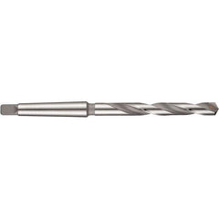 DORMER - 13.5mm, 1MT 118° Point Carbide-Tipped Taper Shank Drill Bit - Apex Tool & Supply
