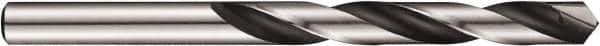 DORMER - 7mm 118° Carbide-Tipped Jobber Drill - Oxide Finish, Right Hand Cut, Spiral Flute, Straight Shank, 109mm OAL - Apex Tool & Supply