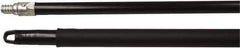 Weiler - 60 x 15/16" Metal Squeegee Handle - Threaded Connection, Black - Apex Tool & Supply