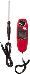 Amprobe - 1.1 to 20 m/Sec Air Anemometer - 158°F Max - Apex Tool & Supply