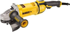 DeWALT - 7" Wheel Diam, 8,500 RPM, Corded Angle & Disc Grinder - 5/8-11 Spindle, 115 Volts, 15 Amps, Rear Exhaust - Apex Tool & Supply