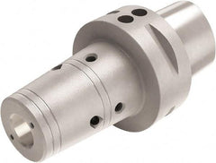 Seco - 25mm Hole Diam, C8 Modular Connection Shrink Fit Tool Holder & Adapter - 100mm Projection, 48mm Nose Diam, 58.5mm Clamping Depth, 30,000 RPM, Through Coolant - Exact Industrial Supply