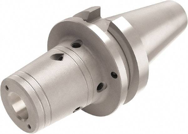 Seco - 32mm Hole Diam, BT50 Taper Shank Shrink Fit Tool Holder & Adapter - 105mm Projection, 48mm Nose Diam, 62.5mm Clamping Depth, 25,000 RPM, Through Coolant - Exact Industrial Supply