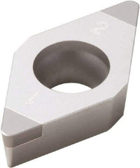 Seco - DCGW32.51 B Grade CBN010 CBN Turning Insert - 55° Diamond, 3/8" Inscr Circle, 5/32" Thick, 1/64" Corner Radius - Apex Tool & Supply