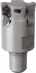 Seco - 32mm Cut Diam, 6mm Max Depth of Cut, Indexable Plunge End Mill - M16 Modular Connection, Multiple Insert Styles, R217.79 Toolholder Style, Through Coolant, Series Turbo 10 - Apex Tool & Supply