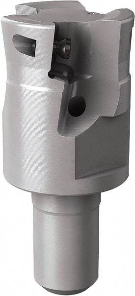 Seco - 250mm Cut Diam, 6mm Max Depth of Cut, Indexable Plunge End Mill - M12 Modular Connection, Multiple Insert Styles, R217.79 Toolholder Style, Through Coolant, Series Turbo 10 - Apex Tool & Supply