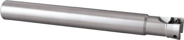 Seco - 200mm Cut Diam, 6mm Max Depth of Cut, 18mm Shank Diam,Indexable Plunge End Mill - Straight Shank, Multiple Insert Styles, R217.79 Toolholder Style, Through Coolant, Series Turbo 10 - Apex Tool & Supply