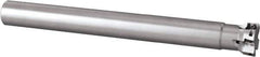 Seco - 32mm Cut Diam, 6mm Max Depth of Cut, 25mm Shank Diam,Indexable Plunge End Mill - Cylindrical Shank, Multiple Insert Styles, R217.79 Toolholder Style, Through Coolant, Series Turbo 10 - Apex Tool & Supply