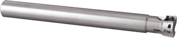 Seco - 250mm Cut Diam, 6mm Max Depth of Cut, 20mm Shank Diam,Indexable Plunge End Mill - Cylindrical Shank, Multiple Insert Styles, R217.79 Toolholder Style, Through Coolant, Series Turbo 10 - Apex Tool & Supply