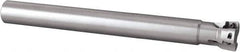 Seco - 250mm Cut Diam, 6mm Max Depth of Cut, 20mm Shank Diam,Indexable Plunge End Mill - Cylindrical Shank, Multiple Insert Styles, R217.79 Toolholder Style, Through Coolant, Series Turbo 10 - Apex Tool & Supply