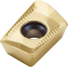 Seco - XOMX10T320 ME07 Grade MP3000 Carbide Milling Insert - TiAlN Finish, 0.1508" Thick, 2mm Corner Radius - Apex Tool & Supply