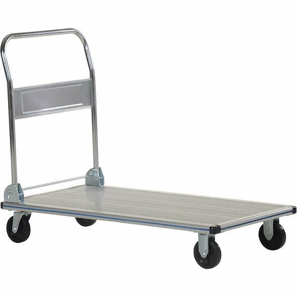 Vestil - 600 Lb Capacity Steel Platform Truck - Steel Deck, 24" OAW - Apex Tool & Supply