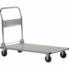 Vestil - 600 Lb Capacity Steel Platform Truck - Steel Deck, 24" OAW - Apex Tool & Supply