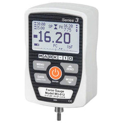 Mark-10 - Digital Tension & Compression Force Gages Capacity (gf): 2500.00 Capacity (lbf): 5.00 - Apex Tool & Supply