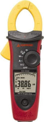 Amprobe - 3729945, CAT IV, CAT III, Digital True RMS Clamp Meter with 1.4567" Clamp On Jaws - 999.9 VAC/VDC, 599.9 AC Amps, Measures Voltage, Capacitance, Current - Apex Tool & Supply