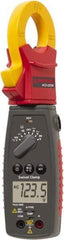 Amprobe - 3804941, CAT III, Digital True RMS Clamp Meter with 1.1811" Clamp On Jaws - 600 VAC/VDC, 400 AC Amps, Measures Voltage, Capacitance, Current, Resistance, Temperature - Apex Tool & Supply