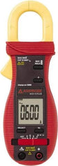 Amprobe - 3037808, CAT III, Digital Average Responding Clamp Meter with 1.0236" Clamp On Jaws - 400 VAC/VDC, 600 AC Amps, Measures Voltage, Continuity, Current, Frequency, Resistance - Apex Tool & Supply