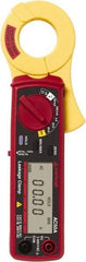Amprobe - 3033017, CAT II, Digital Average Responding Leakage Clamp Meter with 1.1811" Clamp On Jaws - 400 VAC, 60 AC Amps, Measures Voltage, Current, Leakage Current, Resistance - Apex Tool & Supply