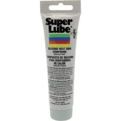 Synco Chemical - 3 oz Tube Silicone Heat-Transfer Grease - White, 450°F Max Temp, - Apex Tool & Supply