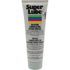 Synco Chemical - 8 oz Tube Silicone General Purpose Grease - Translucent White/Gray, Food Grade, 500°F Max Temp, NLGIG 2, - Apex Tool & Supply