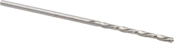 Chicago-Latrobe - 1/16" 118° High Speed Steel Jobber Drill - Bright Finish, Left Hand Cut, Spiral Flute, Straight Shank, 1-7/8" OAL, Standard Point - Apex Tool & Supply