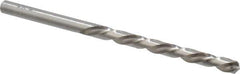 Chicago-Latrobe - 3/16" 118° High Speed Steel Jobber Drill - Bright Finish, Left Hand Cut, Spiral Flute, Straight Shank, 3-1/2" OAL, Standard Point - Apex Tool & Supply