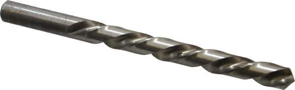 Chicago-Latrobe - 25/64" 118° High Speed Steel Jobber Drill - Bright Finish, Left Hand Cut, Spiral Flute, Straight Shank, 5-1/8" OAL, Standard Point - Apex Tool & Supply