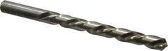 Chicago-Latrobe - 25/64" 118° High Speed Steel Jobber Drill - Bright Finish, Left Hand Cut, Spiral Flute, Straight Shank, 5-1/8" OAL, Standard Point - Apex Tool & Supply