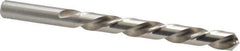 Chicago-Latrobe - 7/16" 118° High Speed Steel Jobber Drill - Bright Finish, Left Hand Cut, Spiral Flute, Straight Shank, 5-1/2" OAL, Standard Point - Apex Tool & Supply