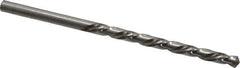 Chicago-Latrobe - #21 118° High Speed Steel Jobber Drill - Bright Finish, Left Hand Cut, Spiral Flute, Straight Shank, 3-1/2" OAL, Standard Point - Apex Tool & Supply
