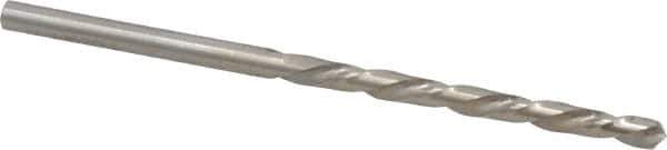 Chicago-Latrobe - #28 118° High Speed Steel Jobber Drill - Bright Finish, Left Hand Cut, Spiral Flute, Straight Shank, 2-7/8" OAL, Standard Point - Apex Tool & Supply