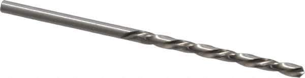 Chicago-Latrobe - #31 118° High Speed Steel Jobber Drill - Bright Finish, Left Hand Cut, Spiral Flute, Straight Shank, 2-3/4" OAL, Standard Point - Apex Tool & Supply