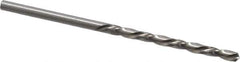 Chicago-Latrobe - #31 118° High Speed Steel Jobber Drill - Bright Finish, Left Hand Cut, Spiral Flute, Straight Shank, 2-3/4" OAL, Standard Point - Apex Tool & Supply