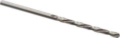 Chicago-Latrobe - #33 118° High Speed Steel Jobber Drill - Bright Finish, Left Hand Cut, Spiral Flute, Straight Shank, 2-5/8" OAL, Standard Point - Apex Tool & Supply