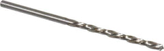 Chicago-Latrobe - #34 118° High Speed Steel Jobber Drill - Bright Finish, Left Hand Cut, Spiral Flute, Straight Shank, 2-5/8" OAL, Standard Point - Apex Tool & Supply