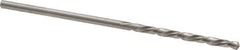 Chicago-Latrobe - #50 118° High Speed Steel Jobber Drill - Bright Finish, Left Hand Cut, Spiral Flute, Straight Shank, 2" OAL, Standard Point - Apex Tool & Supply