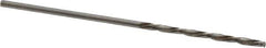 Chicago-Latrobe - #55 118° High Speed Steel Jobber Drill - Bright Finish, Left Hand Cut, Spiral Flute, Straight Shank, 1-7/8" OAL, Standard Point - Apex Tool & Supply