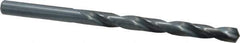 Chicago-Latrobe - Letter F 135° High Speed Steel Jobber Drill - Oxide Finish, Right Hand Cut, Spiral Flute, Straight Shank, 4-1/8" OAL, Split Point - Apex Tool & Supply