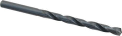 Chicago-Latrobe - Letter G 135° High Speed Steel Jobber Drill - Oxide Finish, Right Hand Cut, Spiral Flute, Straight Shank, 4-1/8" OAL, Split Point - Apex Tool & Supply