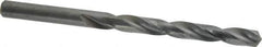 Chicago-Latrobe - Letter L 135° High Speed Steel Jobber Drill - Oxide Finish, Right Hand Cut, Spiral Flute, Straight Shank, 4-1/4" OAL, Split Point - Apex Tool & Supply