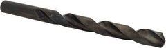 Chicago-Latrobe - Letter W 135° High Speed Steel Jobber Drill - Oxide Finish, Right Hand Cut, Spiral Flute, Straight Shank, 5-1/8" OAL, Split Point - Apex Tool & Supply